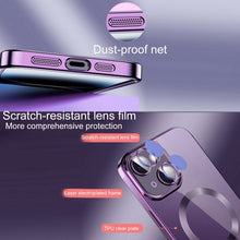 Load image into Gallery viewer, Electroplating MagSafe TPU Phone Case with Lens Film, For iPhone 13 Pro Max, For iPhone 12, For iPhone 12 Pro, For iPhone 12 Pro Max