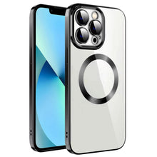 Load image into Gallery viewer, Electroplating MagSafe TPU Phone Case with Lens Film, For iPhone 13 Pro Max, For iPhone 12, For iPhone 12 Pro, For iPhone 12 Pro Max