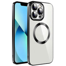 Load image into Gallery viewer, Electroplating MagSafe TPU Phone Case with Lens Film, For iPhone 13 Pro Max, For iPhone 12, For iPhone 12 Pro, For iPhone 12 Pro Max