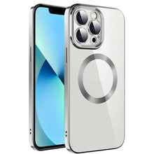 Load image into Gallery viewer, Electroplating MagSafe TPU Phone Case with Lens Film, For iPhone 13 Pro Max, For iPhone 12, For iPhone 12 Pro, For iPhone 12 Pro Max