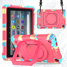 Load image into Gallery viewer, Silicone + PC Bracelet Holder Tablet Case, For Amazon Kindle Fire 7 2022, For iPad 10th Gen 10.9 2022, For Lenovo Tab M10 Plus 10.6 3rd Gen 2022