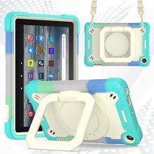 Load image into Gallery viewer, Silicone + PC Bracelet Holder Tablet Case, For Amazon Kindle Fire 7 2022, For iPad 10th Gen 10.9 2022, For Lenovo Tab M10 Plus 10.6 3rd Gen 2022