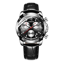 Load image into Gallery viewer, Multifunctional Quartz Waterproof Luminous Men Leather Watch