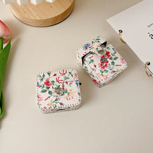 Load image into Gallery viewer, White Floral PU Leather Wireless Earphone Case, For AirPods Pro 2, For AirPods 3, For AirPods Pro