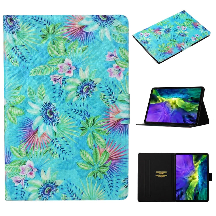 Coloured Drawing Pattern Horizontal Flip Leather Case with Holder & Card Slot & Sleep / Wake-up Function, For iPad Pro 11 (2020), For iPad mini 5 / 4 / 3 / 2 / 1, For iPad 10.2, For iPad Pro 10.5, For iPad Air / Air 2, For iPad 9.7 (2018) & (2017)