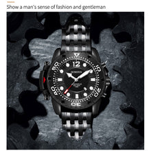 Load image into Gallery viewer, Fashion Steel Strap Multifunctional Quartz Men Watch