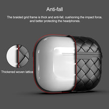 Load image into Gallery viewer, Weave Texture TPU Wireless Earphone Protective Case, For AirPods Pro, For AirPods 1 / 2
