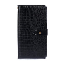 Load image into Gallery viewer, idewei Crocodile Texture Horizontal Flip Leather Case with Holder &amp; Card Slots &amp; Wallet, For Ulefone Armor 7, For Blackview BV9800 Pro, For Doogee X90, For Samsung Galaxy Feel 2, For ZTE Blade 20 Smart