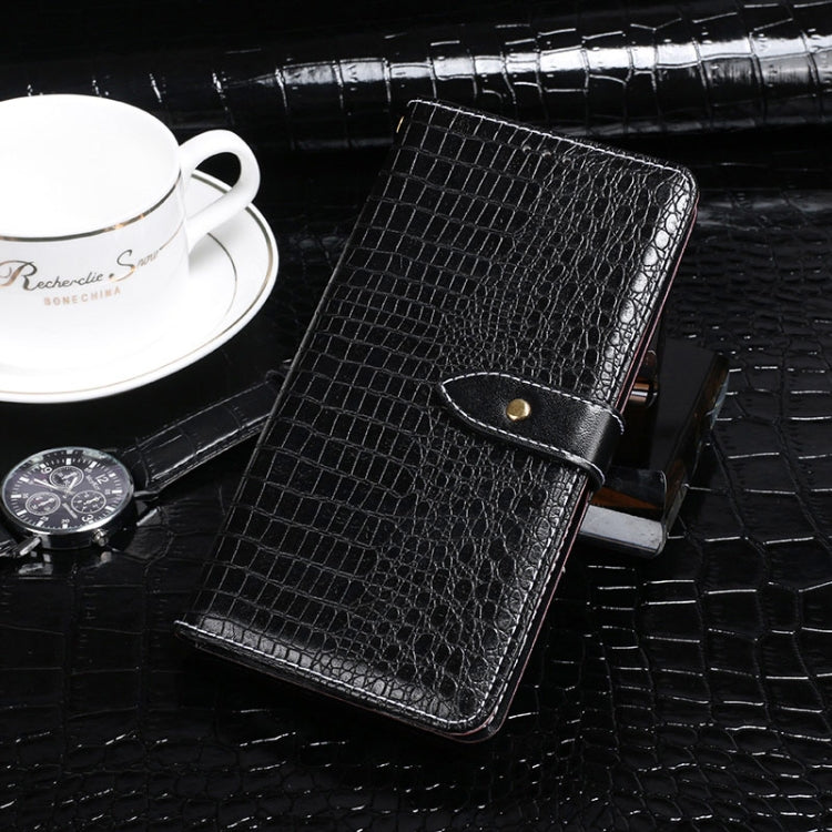 idewei Crocodile Texture Horizontal Flip Leather Case with Holder & Card Slots & Wallet, For Ulefone Armor 7, For Blackview BV9800 Pro, For Doogee X90, For Samsung Galaxy Feel 2, For ZTE Blade 20 Smart