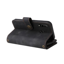 Load image into Gallery viewer, Multifunctional Card Slot Zipper Wallet Leather Phone Case, For Huawei P30 Lite, For Huawei P30 Pro, For Huawei P40 Pro, For Huawei P Smart Z, For iPhone SE 2022 / SE 2020 / 8 / 7, For iPhone 6s / 6, For iPhone 6s Plus / 6 Plus, For iPhone 8 Plus / 7 P...