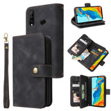 Multifunctional Card Slot Zipper Wallet Leather Phone Case, For Huawei P30 Lite, For Huawei P30 Pro, For Huawei P40 Pro, For Huawei P Smart Z, For iPhone SE 2022 / SE 2020 / 8 / 7, For iPhone 6s / 6, For iPhone 6s Plus / 6 Plus, For iPhone 8 Plus / 7 P...