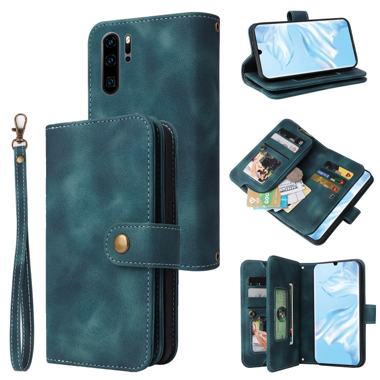 Multifunctional Card Slot Zipper Wallet Leather Phone Case, For Huawei P30 Lite, For Huawei P30 Pro, For Huawei P40 Pro, For Huawei P Smart Z, For iPhone SE 2022 / SE 2020 / 8 / 7, For iPhone 6s / 6, For iPhone 6s Plus / 6 Plus, For iPhone 8 Plus / 7 P...