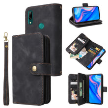 Load image into Gallery viewer, Multifunctional Card Slot Zipper Wallet Leather Phone Case, For Huawei P30 Lite, For Huawei P30 Pro, For Huawei P40 Pro, For Huawei P Smart Z, For iPhone SE 2022 / SE 2020 / 8 / 7, For iPhone 6s / 6, For iPhone 6s Plus / 6 Plus, For iPhone 8 Plus / 7 P...