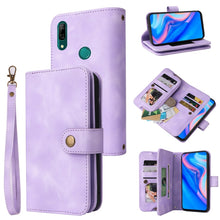 Load image into Gallery viewer, Multifunctional Card Slot Zipper Wallet Leather Phone Case, For Huawei P30 Lite, For Huawei P30 Pro, For Huawei P40 Pro, For Huawei P Smart Z, For iPhone SE 2022 / SE 2020 / 8 / 7, For iPhone 6s / 6, For iPhone 6s Plus / 6 Plus, For iPhone 8 Plus / 7 P...