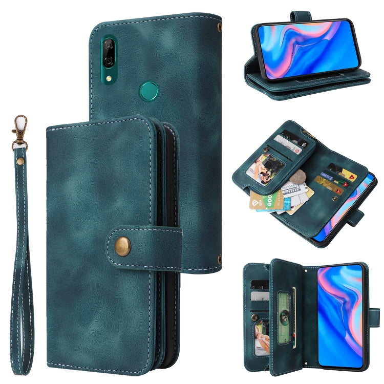 Multifunctional Card Slot Zipper Wallet Leather Phone Case, For Huawei P30 Lite, For Huawei P30 Pro, For Huawei P40 Pro, For Huawei P Smart Z, For iPhone SE 2022 / SE 2020 / 8 / 7, For iPhone 6s / 6, For iPhone 6s Plus / 6 Plus, For iPhone 8 Plus / 7 P...