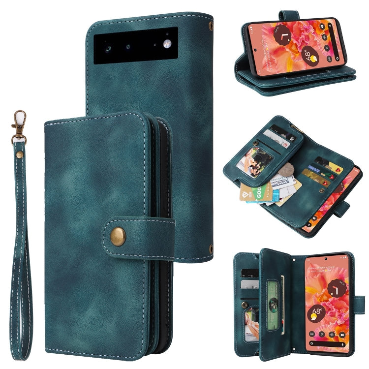 Multifunctional Card Slot Zipper Wallet Leather Phone Case, For iPhone XS Max, For iPhone XR, For Google Pixel 6, For Google Pixel 6 Pro