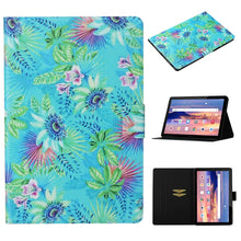 Load image into Gallery viewer, Coloured Drawing Pattern Horizontal Flip Leather Case with Holder &amp; Card Slot &amp; Sleep / Wake-up Function
