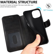 Load image into Gallery viewer, Shockproof PU + TPU Leather Phone Case, For iPhone 14 Pro Max, For iPhone 14 Pro, For iPhone 14, For iPhone 14 Plus