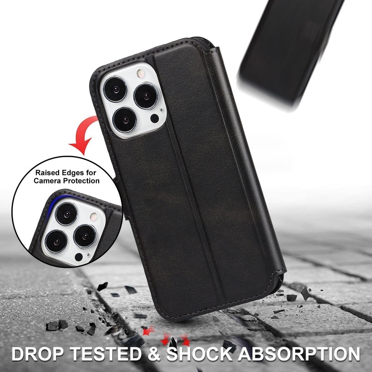 Shockproof PU + TPU Leather Phone Case, For iPhone 14 Pro Max, For iPhone 14 Pro, For iPhone 14, For iPhone 14 Plus