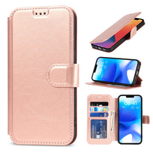 Load image into Gallery viewer, Shockproof PU + TPU Leather Phone Case, For iPhone 14 Pro Max, For iPhone 14 Pro, For iPhone 14, For iPhone 14 Plus