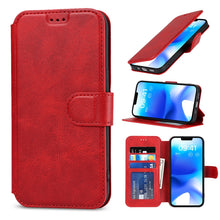 Load image into Gallery viewer, Shockproof PU + TPU Leather Phone Case, For iPhone 14 Pro Max, For iPhone 14 Pro, For iPhone 14, For iPhone 14 Plus
