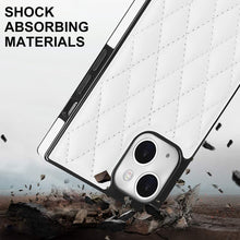 Load image into Gallery viewer, Crossbody Rhombic Microfiber Leather Phone Case, For iPhone 14, For iPhone 14 Plus, For iPhone 14 Pro, For iPhone 14 Pro Max