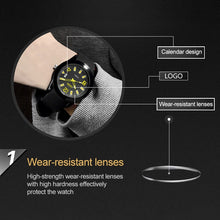 Load image into Gallery viewer, addies MY-1601 Luminous Version Silicone Watchstrap Quartz Watch, Support Calendar