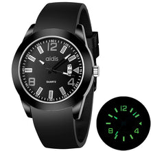 Load image into Gallery viewer, addies MY-1601 Luminous Version Silicone Watchstrap Quartz Watch, Support Calendar