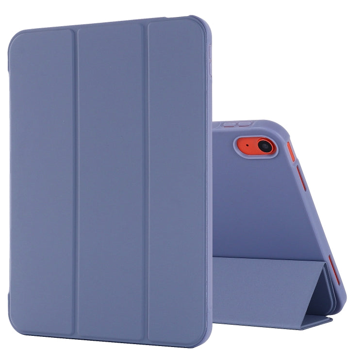 Tri-fold Holder Tablet Leather Case, For iPad 10th Gen 10.9 2022