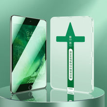 Load image into Gallery viewer, 0.3mm Easy Install Green Light Eye-Protection Tempered Glass Film, For iPad mini 5 / mini 4, For iPad mini 6, For iPad 9.7 2018 / 2017 / Air 2 / Air, For iPad 10.2 2021 / 2020 / 2019, For iPad 10.5 / Air 3 10.5, For iPad Pro 11 2022 / 2021 / 2020 / 201...