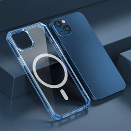 TPU Four-corner Airbag Shockproof Magsafe Phone Case, For iPhone 14, For iPhone 14 Plus, For iPhone 14 Pro, For iPhone 14 Pro Max, For iPhone 13, For iPhone 13 Pro, For iPhone 13 Pro Max