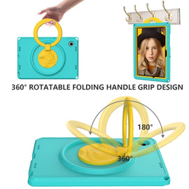 EVA + PC Shockproof Tablet Case with Waterproof Frame, For Samsung Galaxy Tab A8 10.5 2021, For Amazon Kindle Fire HD7 2022, For Amazon Kindle Fire HD10 2021, For iPad 5 / 7 / 6 / 8 / 9, For iPad Pro 10.5 2019/2017 / 10.2 2021/2019                     ...