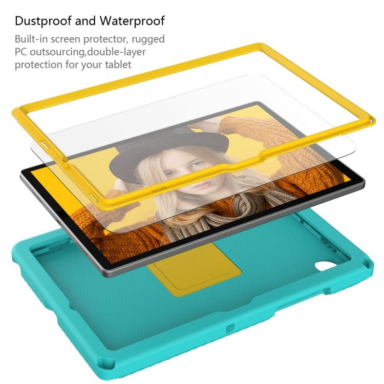 EVA + PC Shockproof Tablet Case with Waterproof Frame, For Samsung Galaxy Tab A8 10.5 2021, For Amazon Kindle Fire HD7 2022, For Amazon Kindle Fire HD10 2021, For iPad 5 / 7 / 6 / 8 / 9, For iPad Pro 10.5 2019/2017 / 10.2 2021/2019                     ...