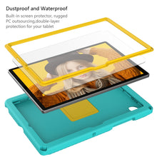 Load image into Gallery viewer, EVA + PC Shockproof Tablet Case with Waterproof Frame, For Samsung Galaxy Tab A8 10.5 2021, For Amazon Kindle Fire HD7 2022, For Amazon Kindle Fire HD10 2021, For iPad 5 / 7 / 6 / 8 / 9, For iPad Pro 10.5 2019/2017 / 10.2 2021/2019                     ...
