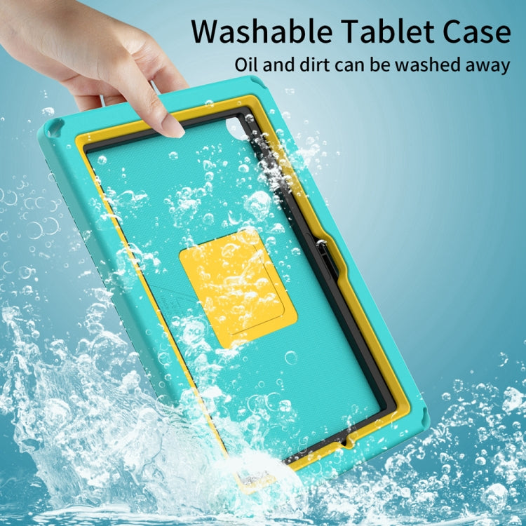 EVA + PC Shockproof Tablet Case with Waterproof Frame, For Samsung Galaxy Tab A8 10.5 2021, For Amazon Kindle Fire HD7 2022, For Amazon Kindle Fire HD10 2021, For iPad 5 / 7 / 6 / 8 / 9, For iPad Pro 10.5 2019/2017 / 10.2 2021/2019                     ...