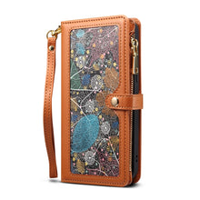 Load image into Gallery viewer, ESEBLE Star Series Lanyard Zipper Wallet RFID Leather Case, For iPhone XR, For iPhone 8 Plus / 7 Plus, For iPhone 6s / 6, For iPhone 6s Plus / 6 Plus