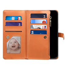 Load image into Gallery viewer, ESEBLE Star Series Lanyard Zipper Wallet RFID Leather Case, For iPhone XR, For iPhone 8 Plus / 7 Plus, For iPhone 6s / 6, For iPhone 6s Plus / 6 Plus