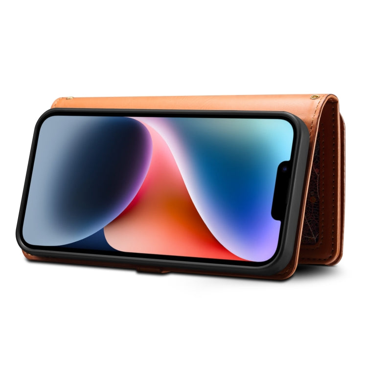 ESEBLE Star Series Lanyard Zipper Wallet RFID Leather Case, For iPhone XR, For iPhone 8 Plus / 7 Plus, For iPhone 6s / 6, For iPhone 6s Plus / 6 Plus