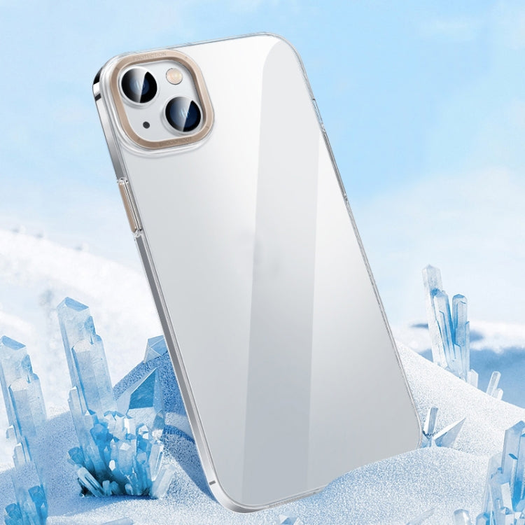 Metal Key Crystal Transparent PC Phone Case, For iPhone 14, For iPhone 14 Plus, For iPhone 14 Pro, For iPhone 14 Pro Max, For iPhone 13, For iPhone 13 Pro, For iPhone 13 Pro Max