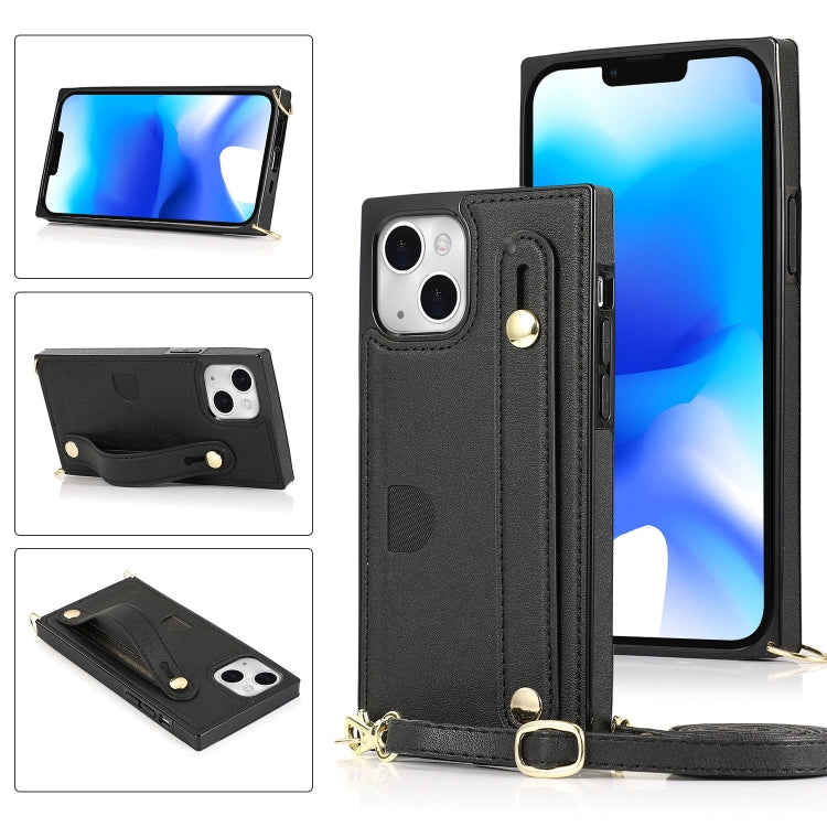 Crossbody Wrist Strap Card Holder Phone Case, For iPhone 14, For iPhone 14 Plus, For iPhone 14 Pro, For iPhone 14 Pro Max