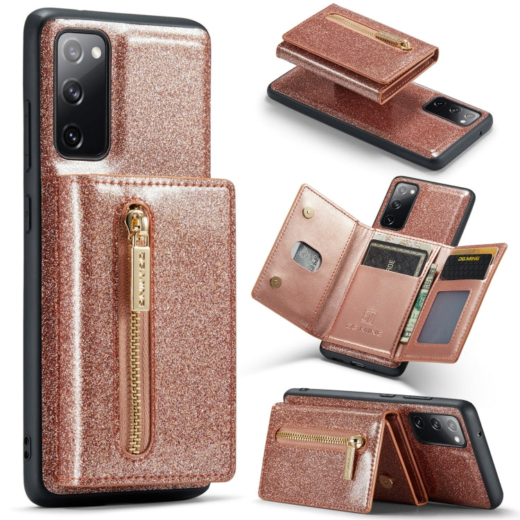 DG.MING M3 Series Glitter Powder Card Bag Leather Case, For Google Pixel 6, For Samsung Galaxy S20 FE, For iPhone 11 Pro, For Samsung Galaxy S21 5G, For iPhone 11 Pro Max, For Samsung Galaxy S21 Ultra 5G, For Samsung Galaxy Z Fold3 5G                  ...