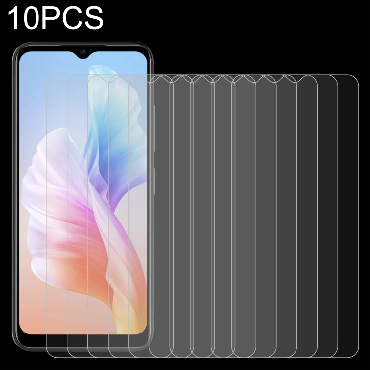 10pcs 0.26mm 9H 2.5D Tempered Glass Film, For Motorola Moto G Play 2023 (10 PCS), For Infinix Hot 20i (10 PCS), For TECNO Camon 19 Pro 5G (10 PCS), For DOOGEE X98 (10 PCS), For DOOGEE S99 (10 PCS), For DOOGEE X98 Pro (10 PCS)