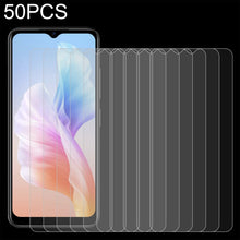 Load image into Gallery viewer, 50pcs 0.26mm 9H 2.5D Tempered Glass Film, For Motorola Moto G Play 2023 (50 PCS), For Infinix Hot 20i (50 PCS), For TECNO Camon 19 Pro 5G (50 PCS), For DOOGEE X98 (50 PCS), For DOOGEE S99 (50 PCS), For DOOGEE X98 Pro (50 PCS)