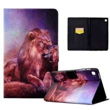 Load image into Gallery viewer, Electric Pressed TPU Leather Tablet Case
