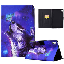 Load image into Gallery viewer, Electric Pressed TPU Smart Leather Tablet Case, For Samsung Galaxy Tab A8 10.5 2021 / A8 2022, For Samsung Galaxy Tab S6 Lite SM-P610, For Samsung Galaxy Tab A 8.0 T350, For Samsung Galaxy Tab A7 10.4 2020 / 2022, For Samsung Galaxy Tab A 10.1 T580    ...
