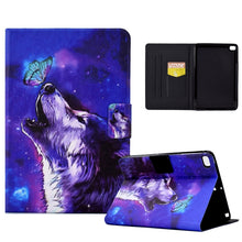 Load image into Gallery viewer, Electric Pressed TPU Smart Leather Tablet Case, For iPad 10th Gen 10.9 2022, For iPad mini 6 / mini 2024, For iPad Pro 11 2020/2018 / Air4 10.9 2020, For iPad mini 5 / 4 / 3 / 2 / 1, For iPad 5 / 6 / 8 / 9, For iPad 10.2 / Air 10.5 2019 / Pro 10.5 2017...