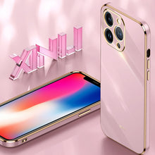 Load image into Gallery viewer, XINLI Straight Edge 6D Electroplate TPU Phone Case, For iPhone 13 Pro, For iPhone 13 Pro Max