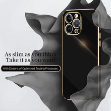 Load image into Gallery viewer, XINLI Straight Edge 6D Electroplate TPU Phone Case, For iPhone 13 Pro, For iPhone 13 Pro Max