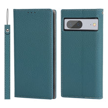 Load image into Gallery viewer, Litchi Texture Genuine Leather Phone Case, For iPhone 14 Pro Max, For iPhone 14 Pro, For iPhone 14, For iPhone 14 Plus, For Google Pixel 7 5G