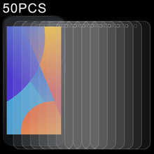 Load image into Gallery viewer, 50 PCS 0.26mm 9H 2.5D Tempered Glass Film, For Huawei Enjoy 50 Plus (50 PCS), For Alcatel 1 Ultra (50 PCS), For TCL 403 (50 PCS)